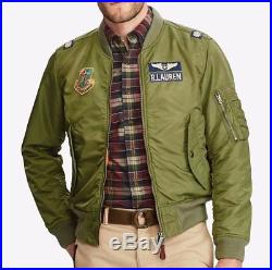 ralph lauren flight bomber jacket