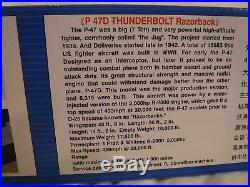 1/32 Trumpeter US Army Air Force P 47D Thunderbolt Razorback # 2262 NIB Complete
