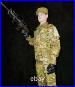 1/6 US Army, Air force uniform set with rifle IN OCP PATTERN BANDIT JOE'S