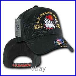 1 Dozen Shadow Embroidery US Military Vet Army Air Force Navy Marines Hats Caps