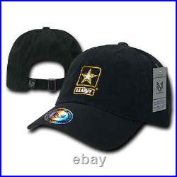 1 Dozen US Military Air Force Army Marines Navy Cotton Polo Hats Caps Wholesale