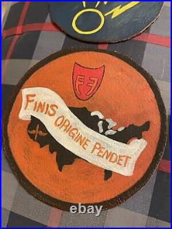 11 US Military Patches Army Air Force Navy WWII Fighter Bomber Sq. Reproductions