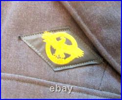 1940 Wwii Us Army Air Corps Force Wool Uniform Jacket Coat Staff Sergeant 36r