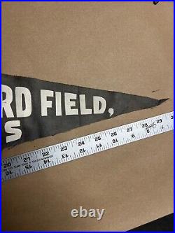 1940's Sheppard Field Texas Airport US Army Air Force Felt Pennant Airplane Jet