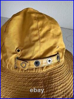 1940s Vtg USAAF C-1 Survival Vest Reversible Sun Hat Boonie Army Air Force 40s