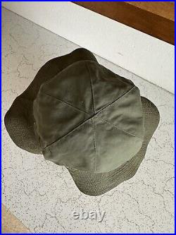 1940s Vtg USAAF C-1 Survival Vest Reversible Sun Hat Boonie Army Air Force 40s