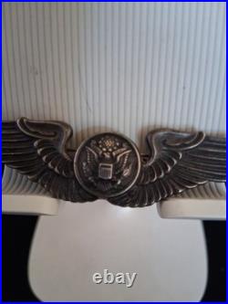 1942 United States Army Air Force Us Aaf Air Crew Members Badge World War II Era