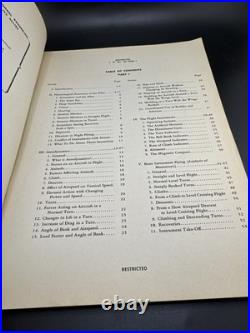 1944 US ARMY AIR FORCE WW2 Instrument Flying without radio aids 30-100A-1 B-1 F1