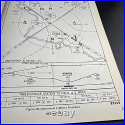 1944 US ARMY AIR FORCE WW2 Instrument Flying without radio aids 30-100A-1 B-1 F1