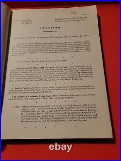 1944 WW2 US Army Air Force Navigators Information File NIF Restricted