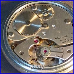 1944 WW2 US Army Air Force Type A-8 Waltham Stopwatch WORKING SEE VIDEO