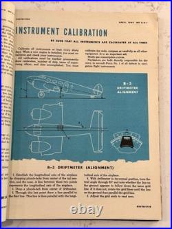 1944 WWII Army Air Force NAVIGATORS INFORMATION FILE Restricted & NARCO GSI Book
