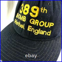 1945 US Army Air Force New Era 389th Bomb Group England Ball Cap