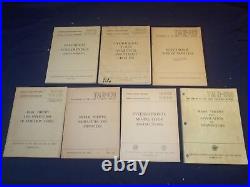 1951-1959 Army & Air Force Manuals Lot Of 7 O 3277