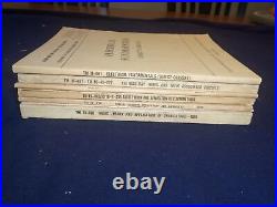 1951-1959 Army & Air Force Manuals Lot Of 7 O 3277