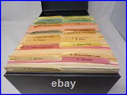 1969 Armed Forces Recipe Service & Index Cards US Army Navy Air Force Military