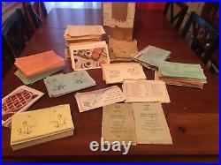 1974 Armed Forces Recipe Service & Index Cards US Army Navy Air Force Military