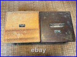 2 WW2 WWII US Army Air Force USAAF A-10 Aircraft Wood Box Sextant Fairchild Afga