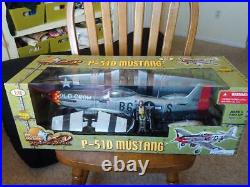 21ST CENTURY TOYS, P-51D MUSTANG OLD CROW US ARMY AIR FORCES, 1/18th Scale