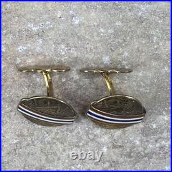2pc WWII US Army Air Forces Air Transport Command Insignia badge enamel sterling