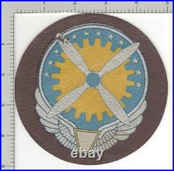 5 HTF 4 Prop WW 2 US Army Air Force Service Command Leather Patch Inv# K3999