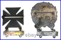 5-PC WWII US ARMY AIR FORCES USAAF Bars STERLING SILVER Marksman Qualifi. Badge