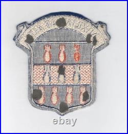 5 WW 2 US Army Air Force 334th Bomb Group 3rd Air Force Patch Inv# L074
