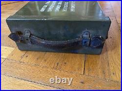 AIR FORCE PHOTOGRAPHIC FILM DRYER TYPE A-8 Hard Metal CASE US ARMY Houston Corp