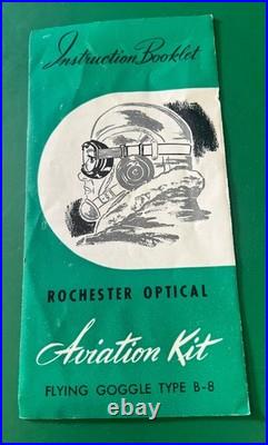 ARMY AIR FORCES TYPE B-8 FLYING GOGGLES WithBOX