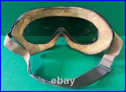 ARMY AIR FORCES TYPE B-8 FLYING GOGGLES WithBOX