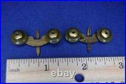 Angus & Coote WWII U. S. Army Air Corps / Forces Pilot Collar Insignia Wings Pins