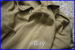 Antique WWII Type A-4 US Army Air Force Long Sleeve Pilot Flight Suit Size 46 XL