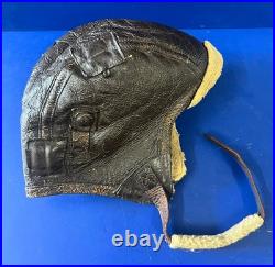 Army Air Corps Type B-6 High Altitude Flying Helmet-large