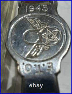 Army Air Force 1945 USAAF BRACELET ENGLAND ETO SWEETHEART WITH LOVE WW2