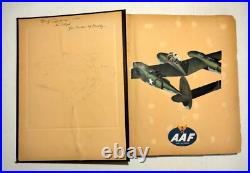 Army Air Forces AAF Scrapbook 1942 WWII