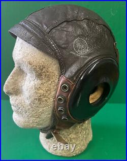 Army Air Forces Pilot's Type A-11 Leather Flying Helmet