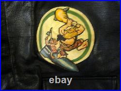 Army Air Forces Type A-2 Jacket Painted 91st Bombardment