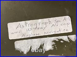 Astrograph Type A-1 U. S. Army Air Force Navigator Tool with Case