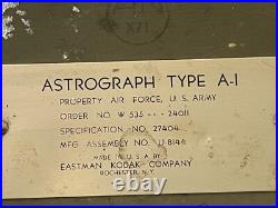 Astrograph Type A-1 U. S. Army Air Force Navigator Tool with Case