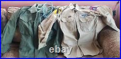 Auth WWII US Army Air Force P51 Fighter Pilot Korean War Uniform Military Medals