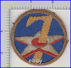 Authentic WW 2 US Army Air Force 7th Air Force Bullion Patch Inv# K3618