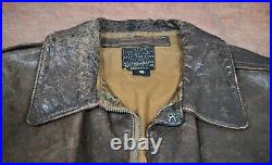 Authentic WWII Leather Air Force Army A2 Jacket