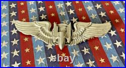 Authentic WWII U. S. Army Air Forces Aerial Gunner Wings Wing STERLING PB Meyer