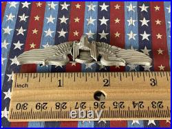 Authentic WWII U. S. Army Air Forces Aerial Gunner Wings Wing STERLING PB Meyer