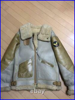Avirex B-3 vintage flight jacket size 36 leather JACKET US ARMY AIR FORCE