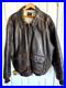 Avirex-Type-A-2-Brown-Leather-Flight-Jacket-US-Army-Air-Force-XL-withMap-Lining-01-lmi