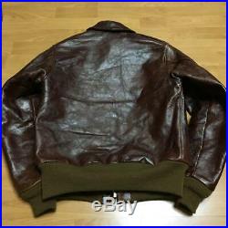 BUZZ RICKSON'S Type A-2 Flight jacket Air Force U. S. Army Imported from Italy