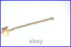 Beautiful 10k SOLID GOLD U. S. Army Air Forces Sweetheart Bracelet Air Corps AAF