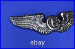 Beautiful WWII Glider Pilot Wing US Army Air Forces Corps AAF AAC 3 1/4