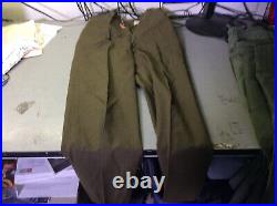 Big lot of Post WWII US Army Air Force Jackets Trousers 55-J-569-670